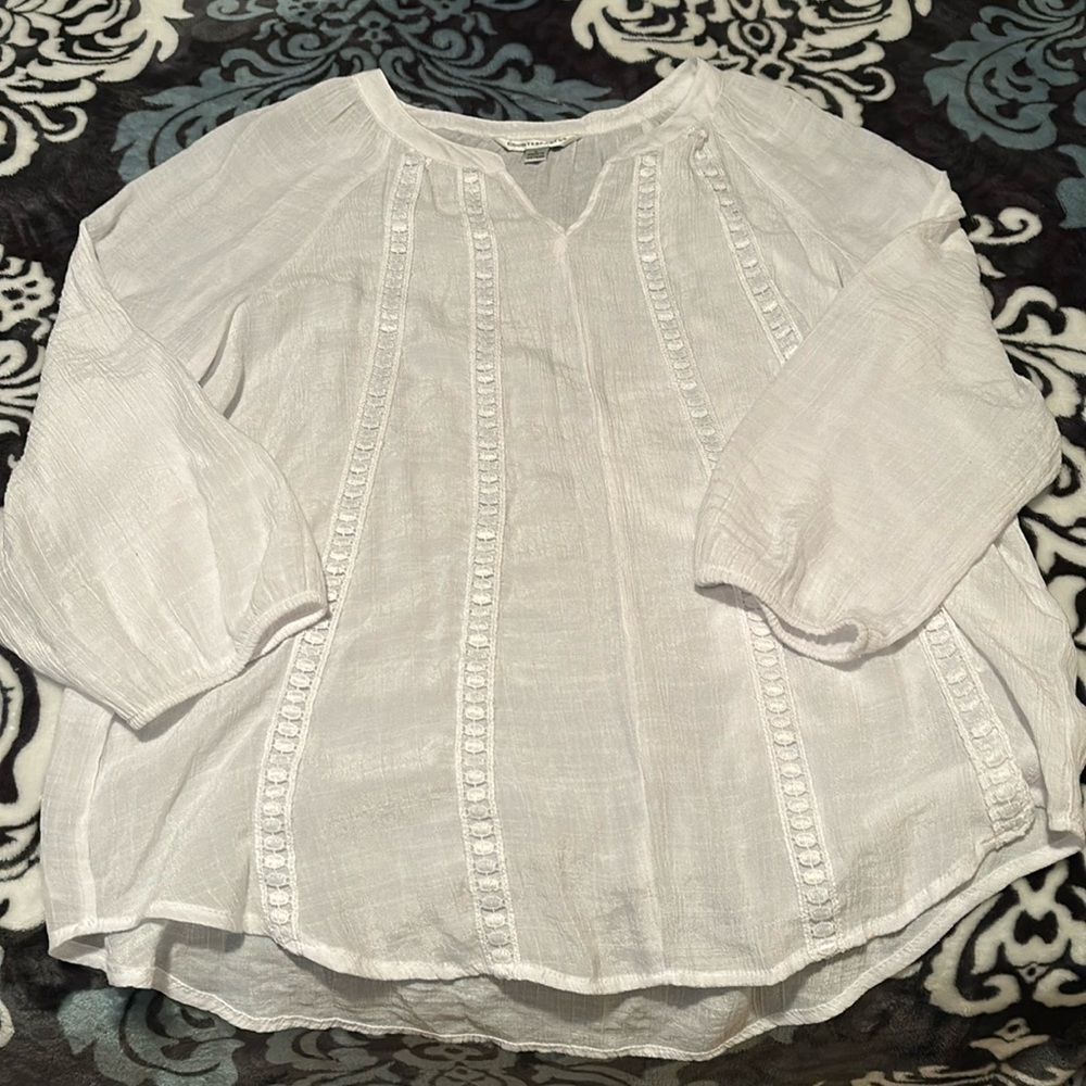 White Counterparts Blouse - Picture 1 of 7